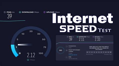 data speed test.